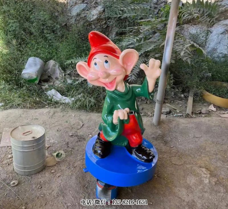 跳舞的小矮人雕塑 跳舞的小矮人雕塑