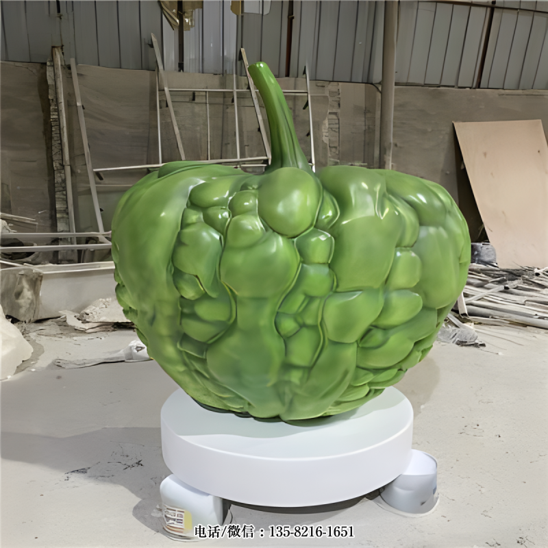 玻璃鋼仿真苦瓜雕塑 玻璃鋼仿真苦瓜雕塑