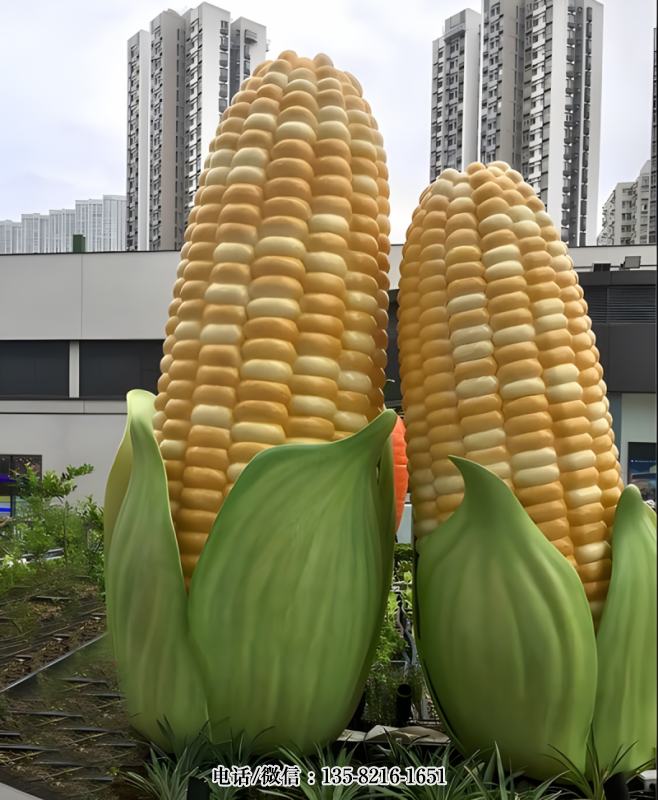 玻璃鋼仿真玉米雕塑 玻璃鋼仿真玉米雕塑